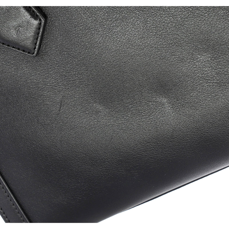 Diana Nm Bamboo Handle Tote Leather