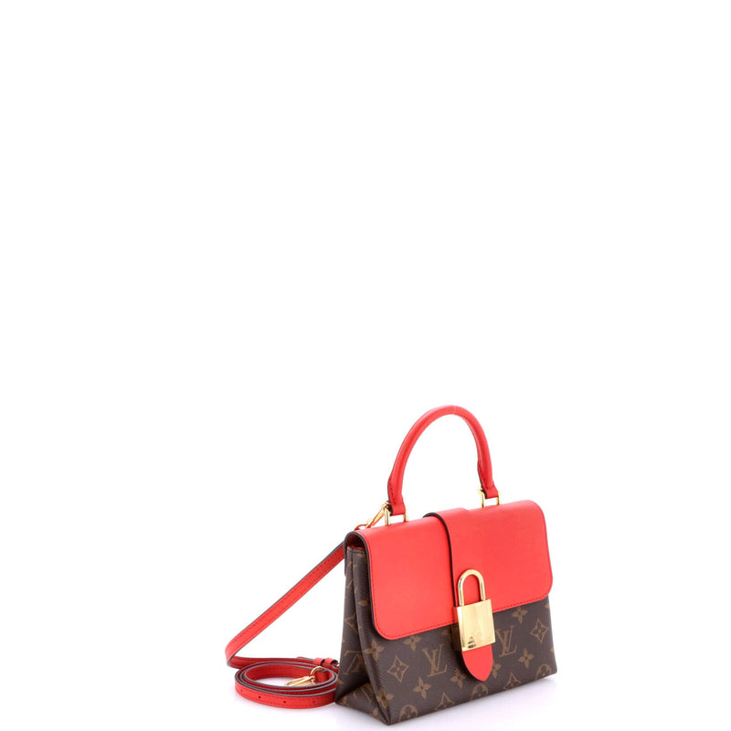 Locky Handbag Canvas With Leather Bb