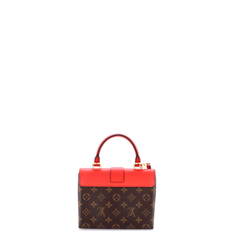 Locky Handbag Canvas With Leather Bb