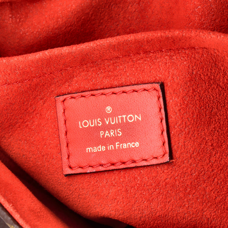 Locky Handbag Canvas With Leather Bb