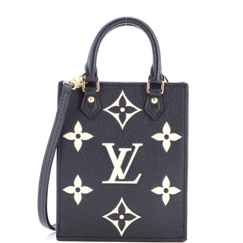 Petit Sac Plat Bag Bicolor Empreinte