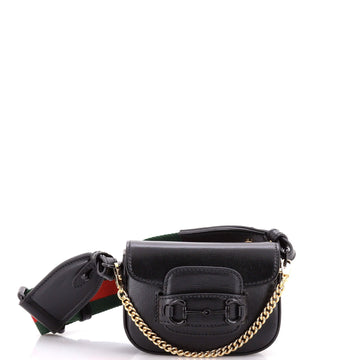 Gucci Horsebit Flap Wallet With Strap