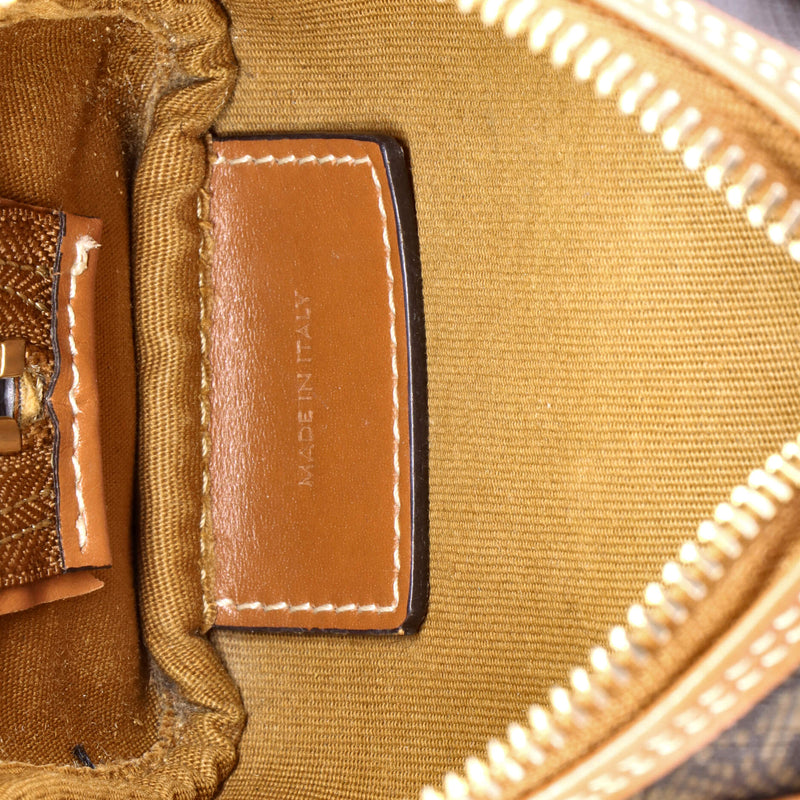 Boston Bag Triomphe Coated Canvas Mini