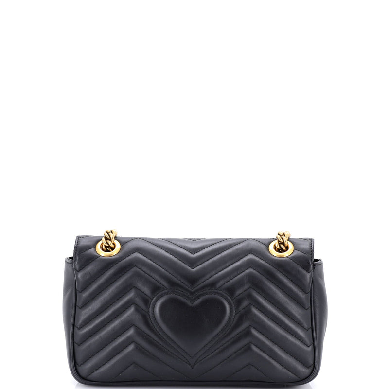 Gg Marmont Flap Bag Matelasse Leather