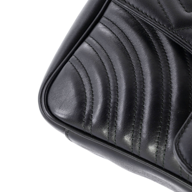 Gg Marmont Flap Bag Matelasse Leather