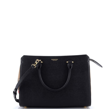 Banwell Tote Leather And House Check