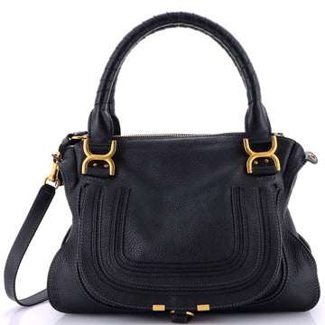 Marcie Satchel Leather Medium