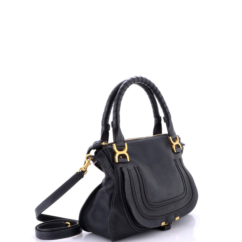 Marcie Satchel Leather Medium