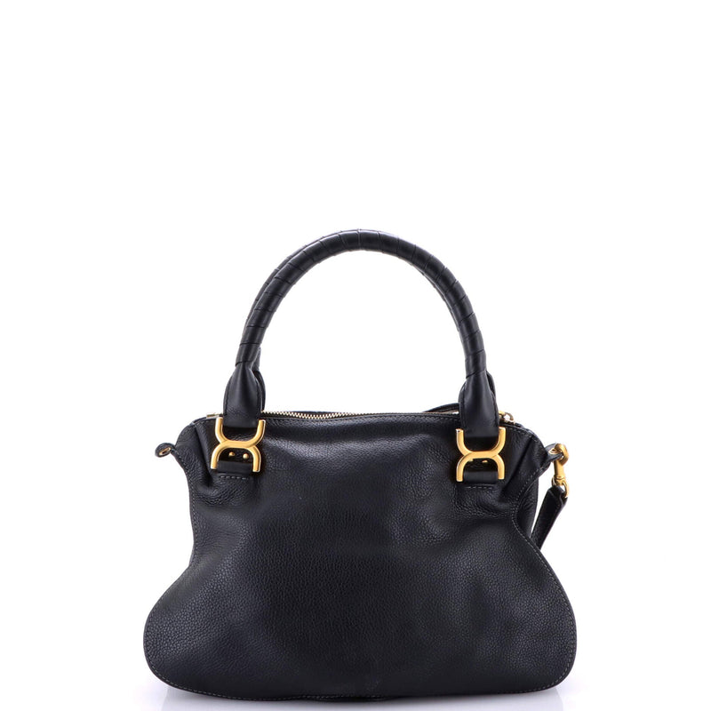 Marcie Satchel Leather Medium