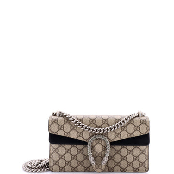 Dionysus Bag Gg Coated Canvas With