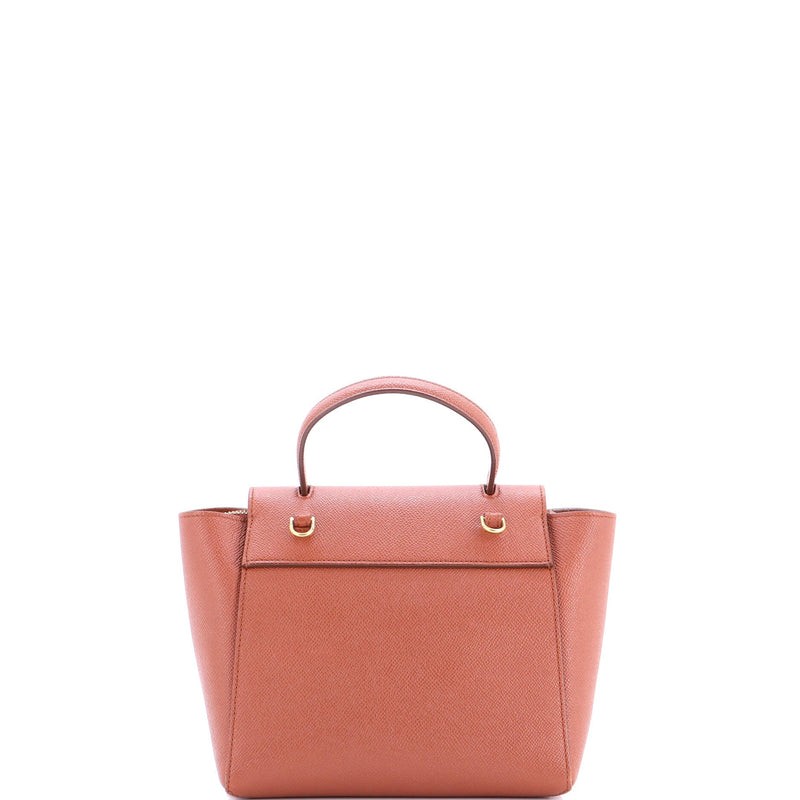 Belt Bag Textured Leather Nano