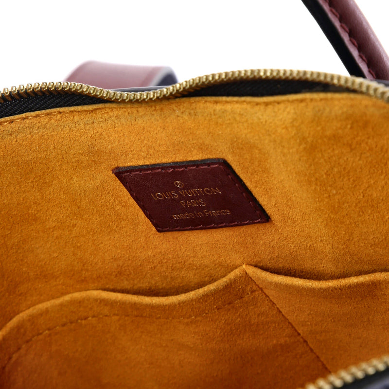 Tuileries Handbag Canvas With Leather