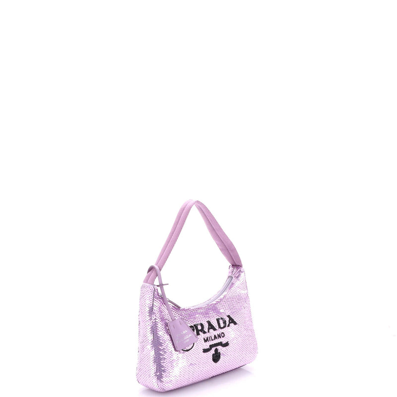 Re-Edition Hobo Sequins Mini