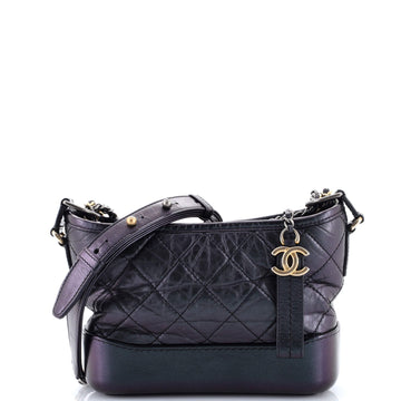 Gabrielle Hobo Quilted Aged Calfskin