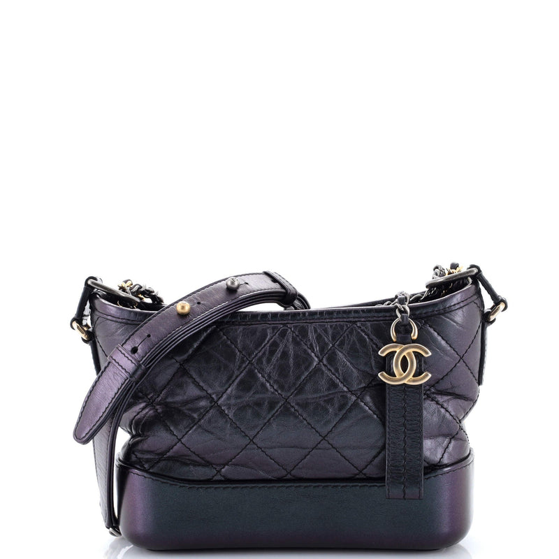 Gabrielle Hobo Quilted Aged Calfskin