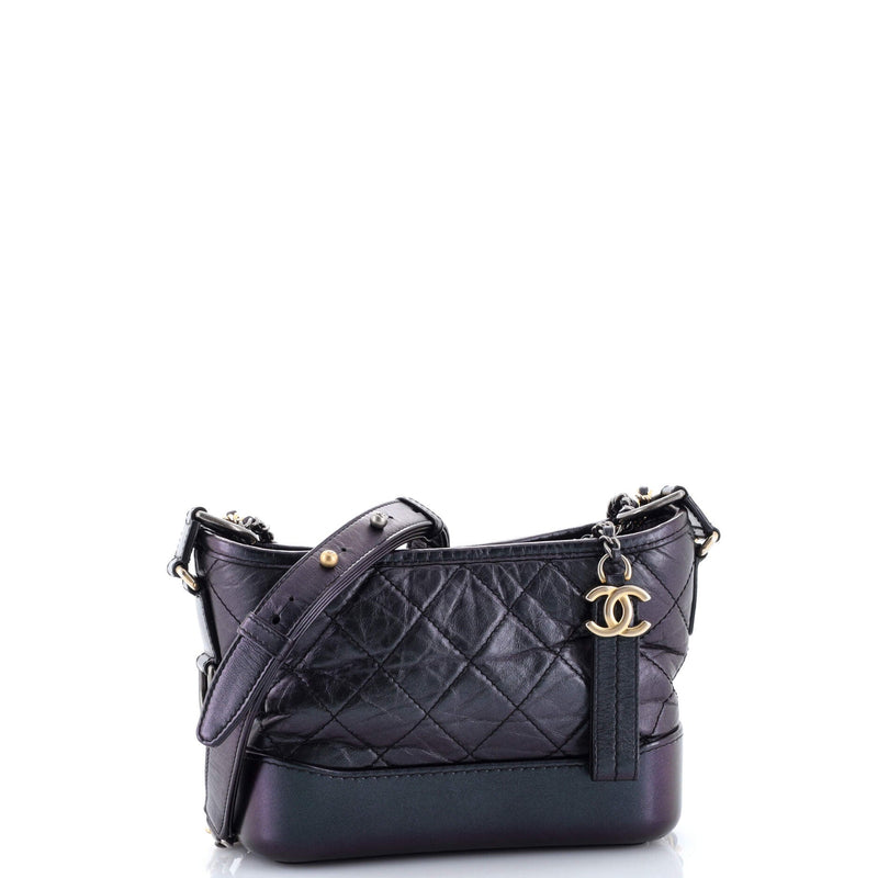 Gabrielle Hobo Quilted Aged Calfskin