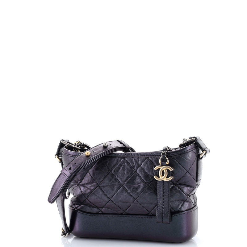 Gabrielle Hobo Quilted Aged Calfskin