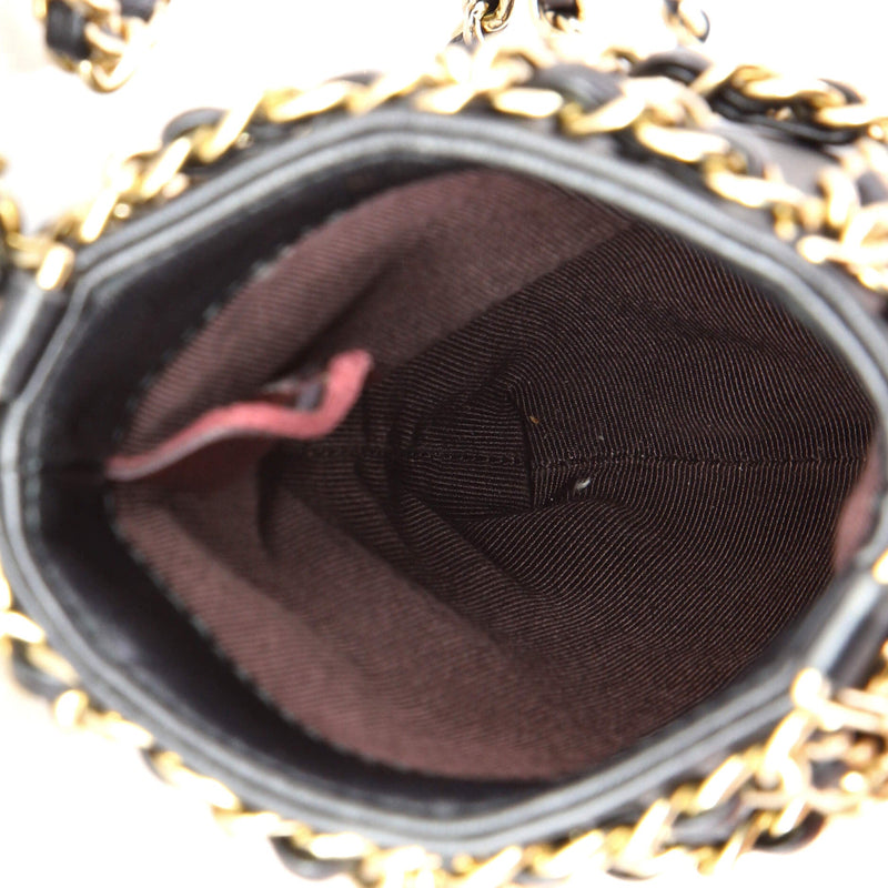 Tech Me Out Clutch With Chain Lambskin