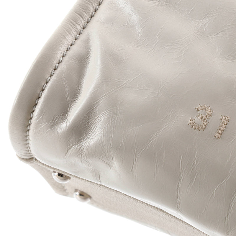 Deauville Tote Glazed Calfskin Small