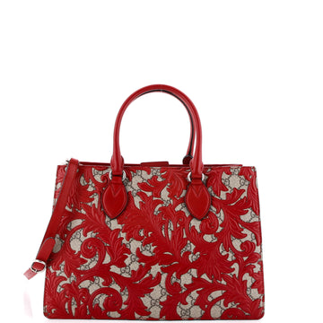 Convertible Gusset Tote Arabesque Gg