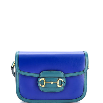 Horsebit Shoulder Bag Leather Small