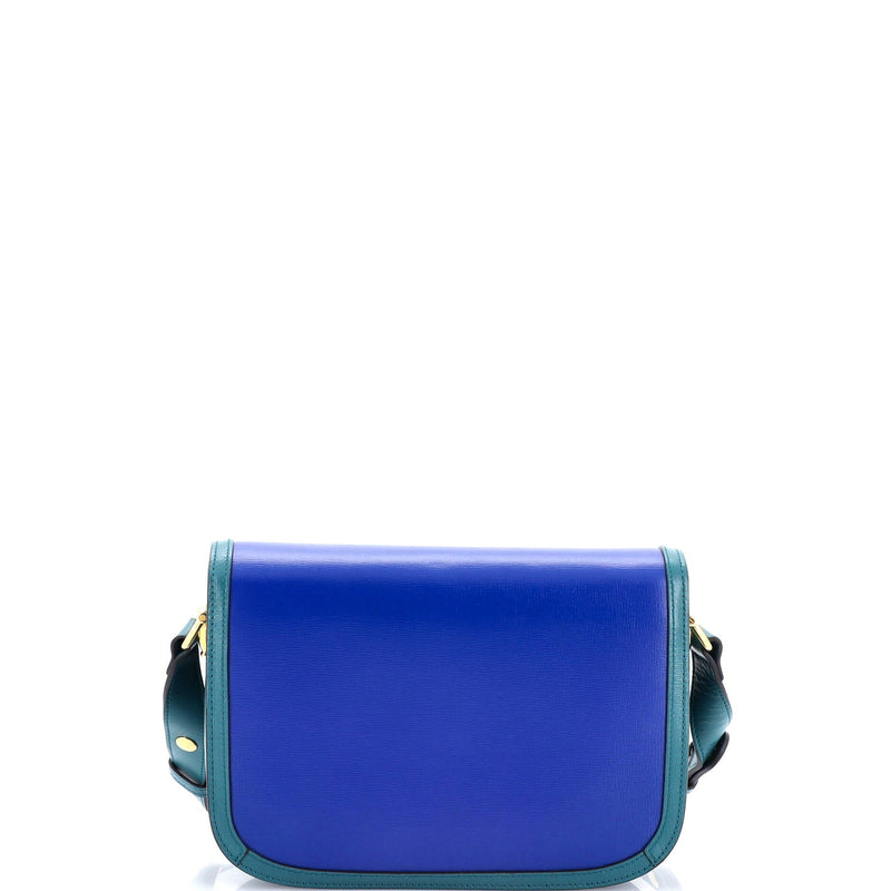 Horsebit Shoulder Bag Leather Small