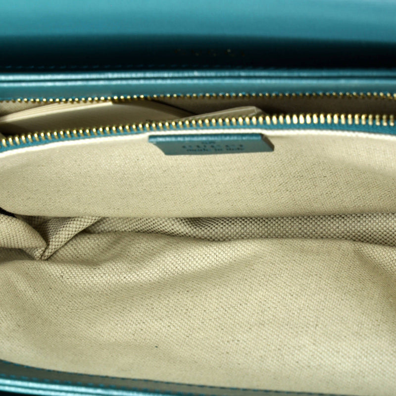 Horsebit Shoulder Bag Leather Small