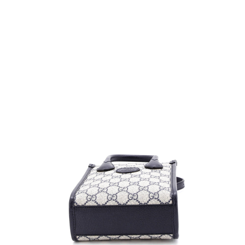 Interlocking G Patch Tote Gg Coated