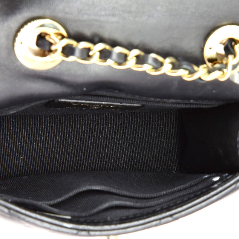 Trendy Cc Clutch With Chain Quilted