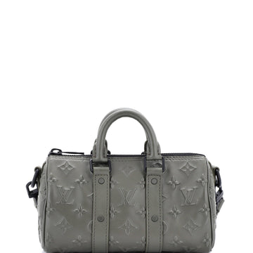 Keepall Bandouliere Bag Seal Leather Xs