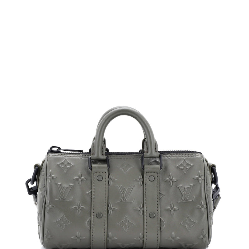 Keepall Bandouliere Bag Seal Leather Xs