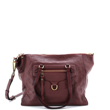 Lumineuse Handbag Empreinte Leather Pm
