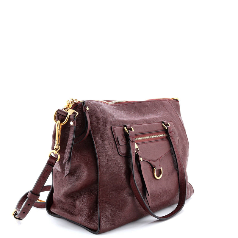 Lumineuse Handbag Empreinte Leather Pm