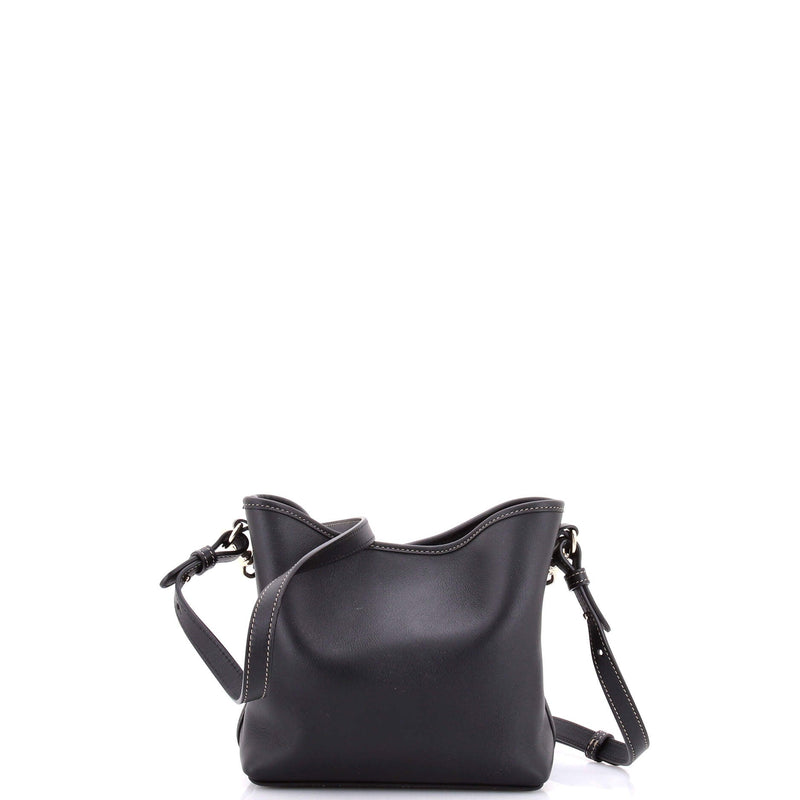 Emblem Bucket Bag Leather Small