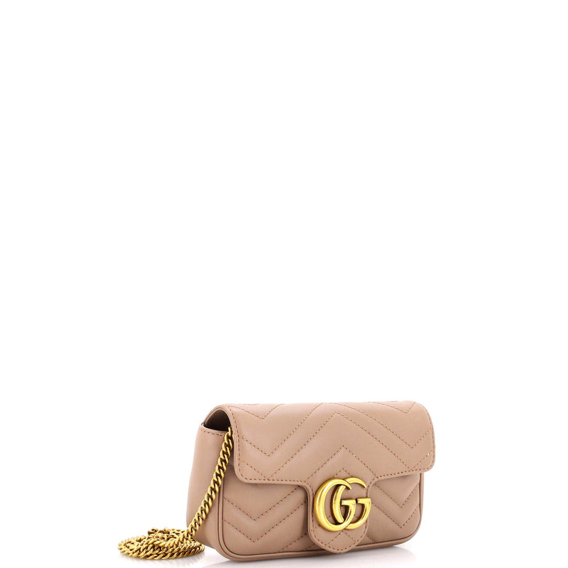 Gg Marmont Flap Bag Matelasse Leather