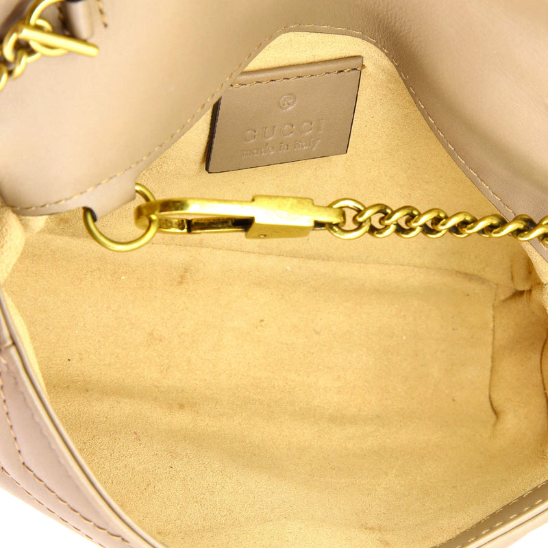 Gg Marmont Flap Bag Matelasse Leather