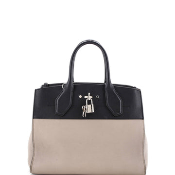 City Steamer Handbag Leather Mm