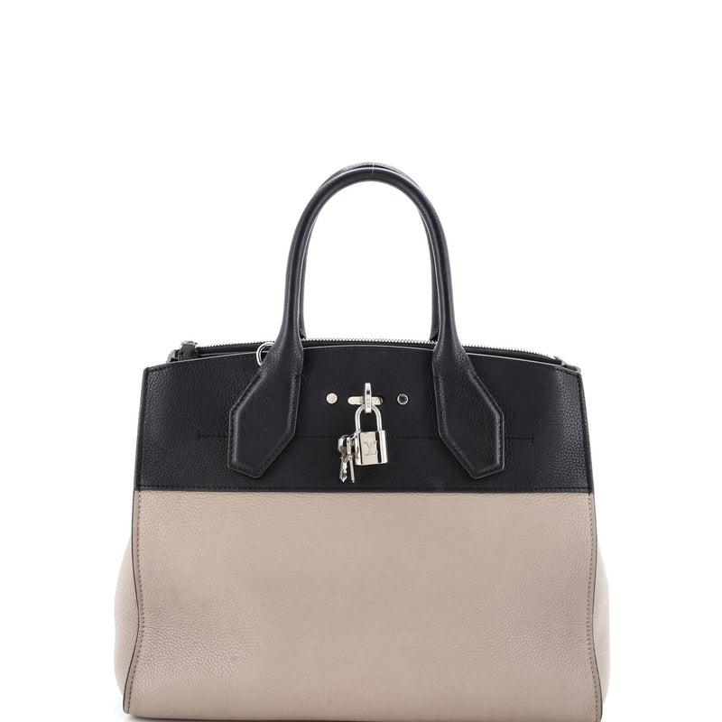 City Steamer Handbag Leather Mm