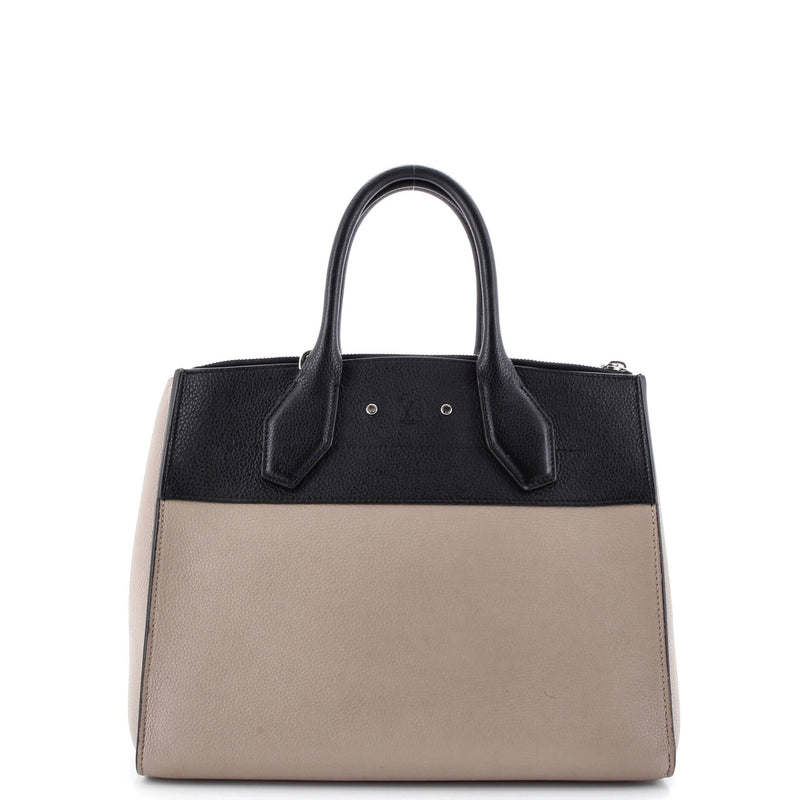 City Steamer Handbag Leather Mm
