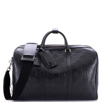 Convertible Duffle Bag Gg Embossed