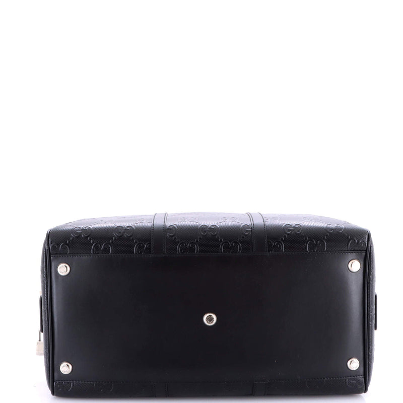 Convertible Duffle Bag Gg Embossed