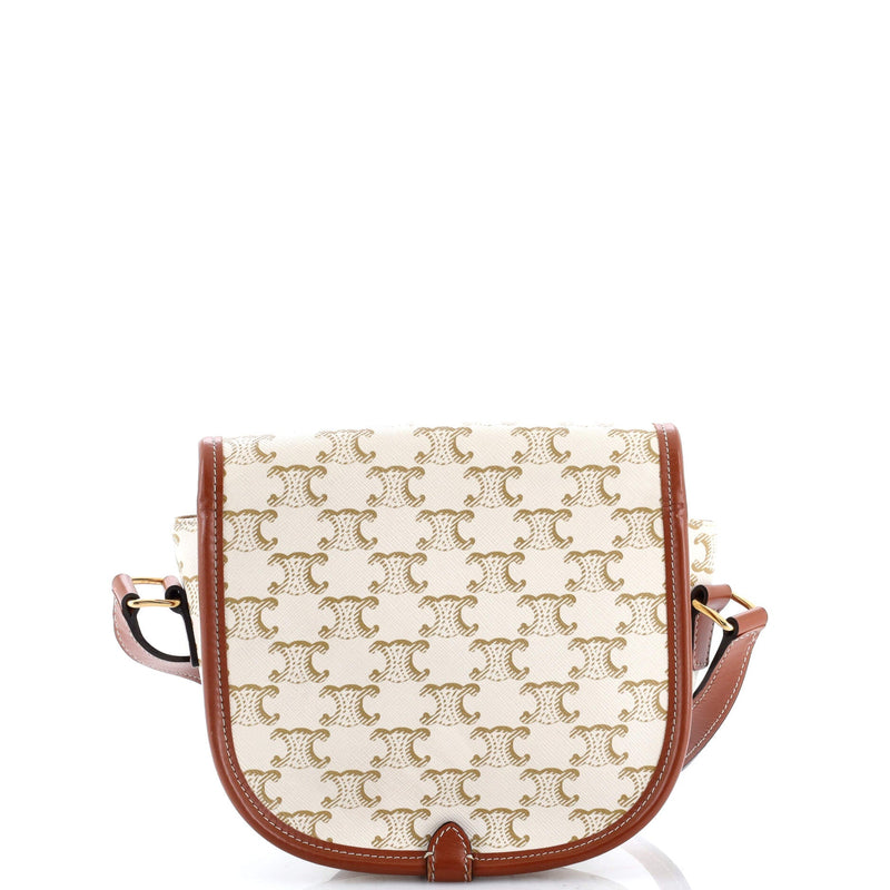 Folco Bag Triomphe Coated Canvas Medium