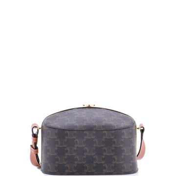 Lunch Box Bag Triomphe Coated Canvas