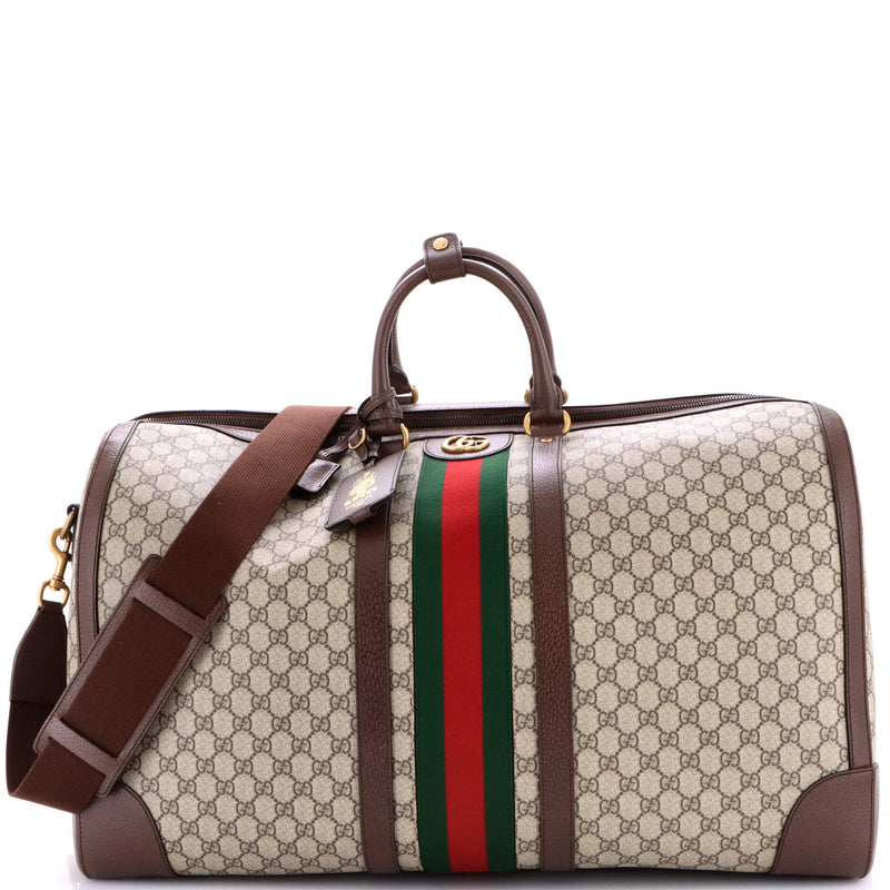 Savoy Web Convertible Duffle Bag Gg