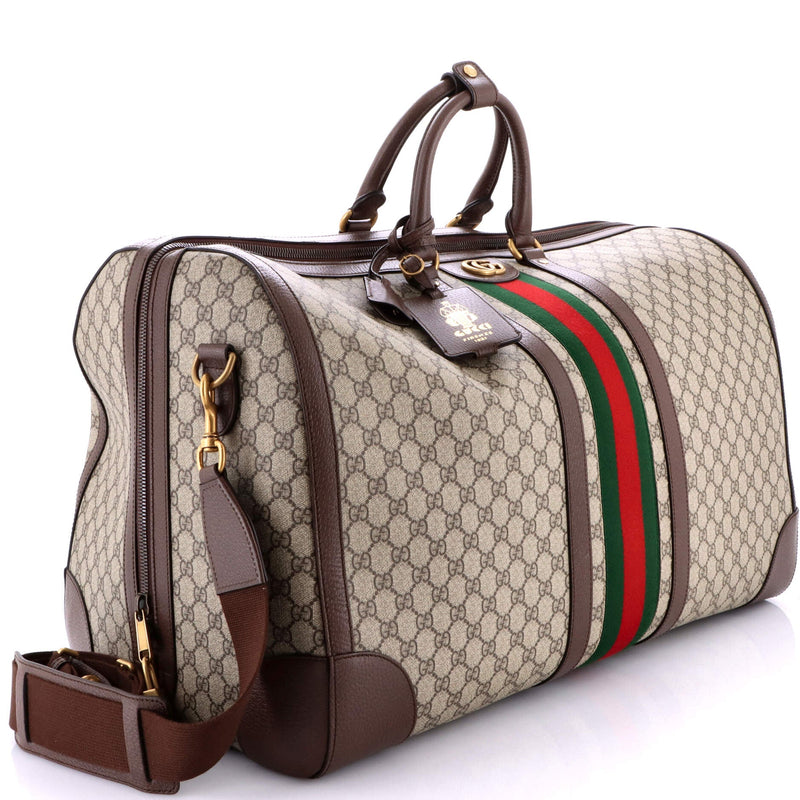 Savoy Web Convertible Duffle Bag Gg