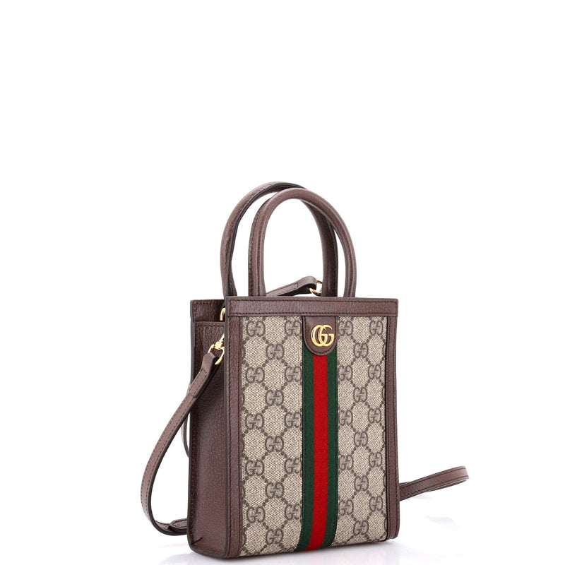 Ophidia Convertible Tote Gg Coated