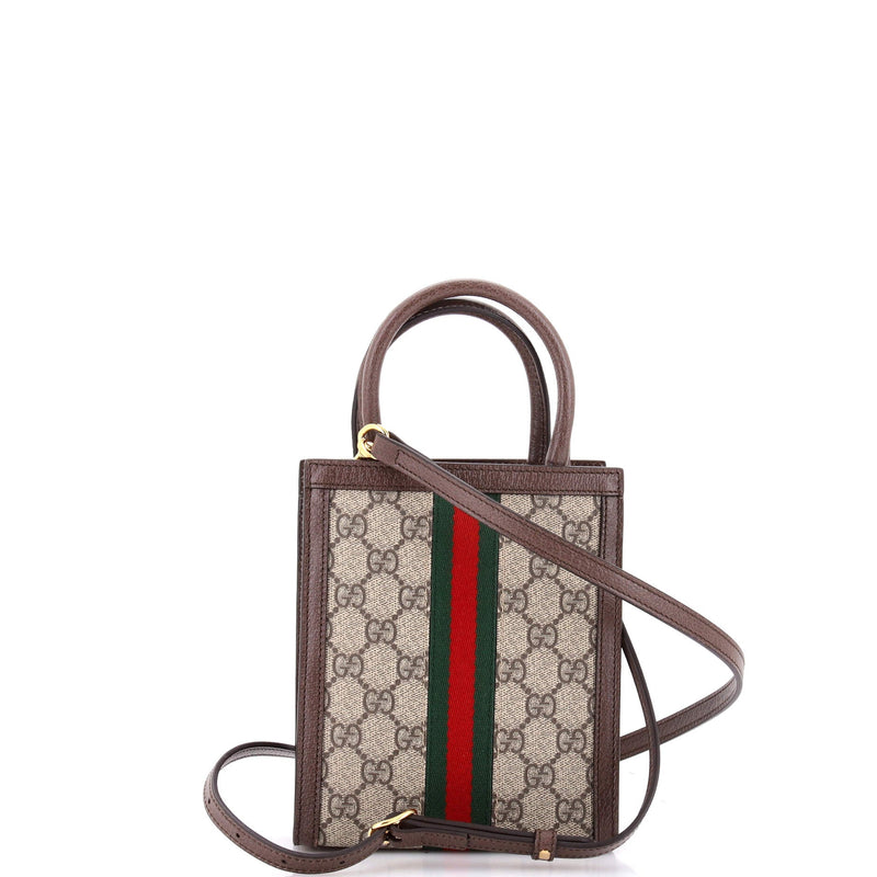 Ophidia Convertible Tote Gg Coated