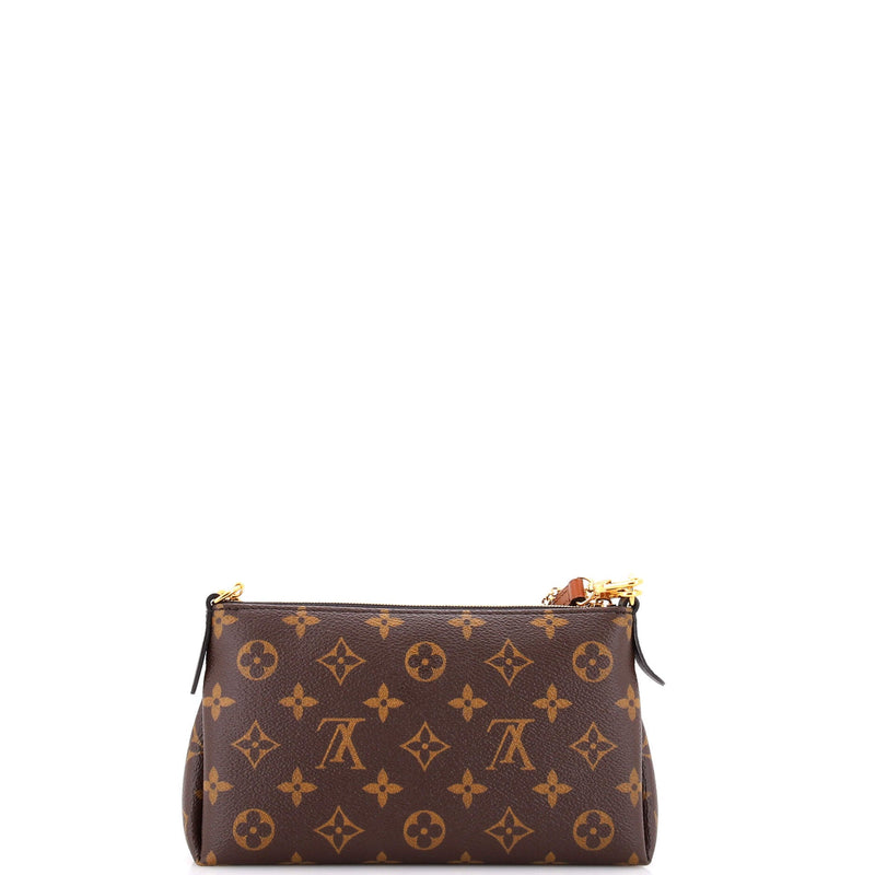 Pallas Clutch Canvas With Leather