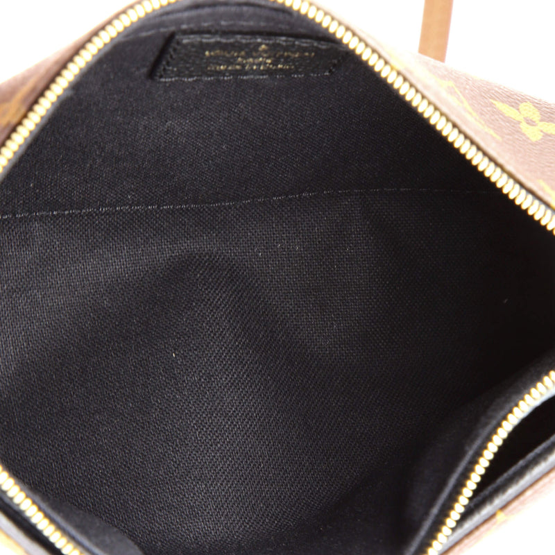 Pallas Clutch Canvas With Leather