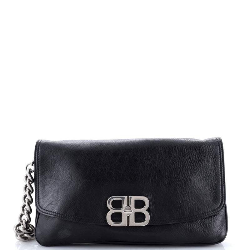 Bb Soft Flap Bag Leather Medium